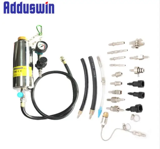 

Adduswin C80 T0023C Injector Cleaner Tool Non-Dismantle C100 GX100 Basic Version Fuel Injector Washing Tool With Pressure Gauge