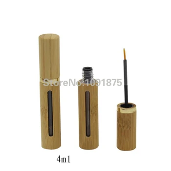 

Free shipping 10pcs/lot 4ml bamboo empty eyeliner tubes for cosmetics package