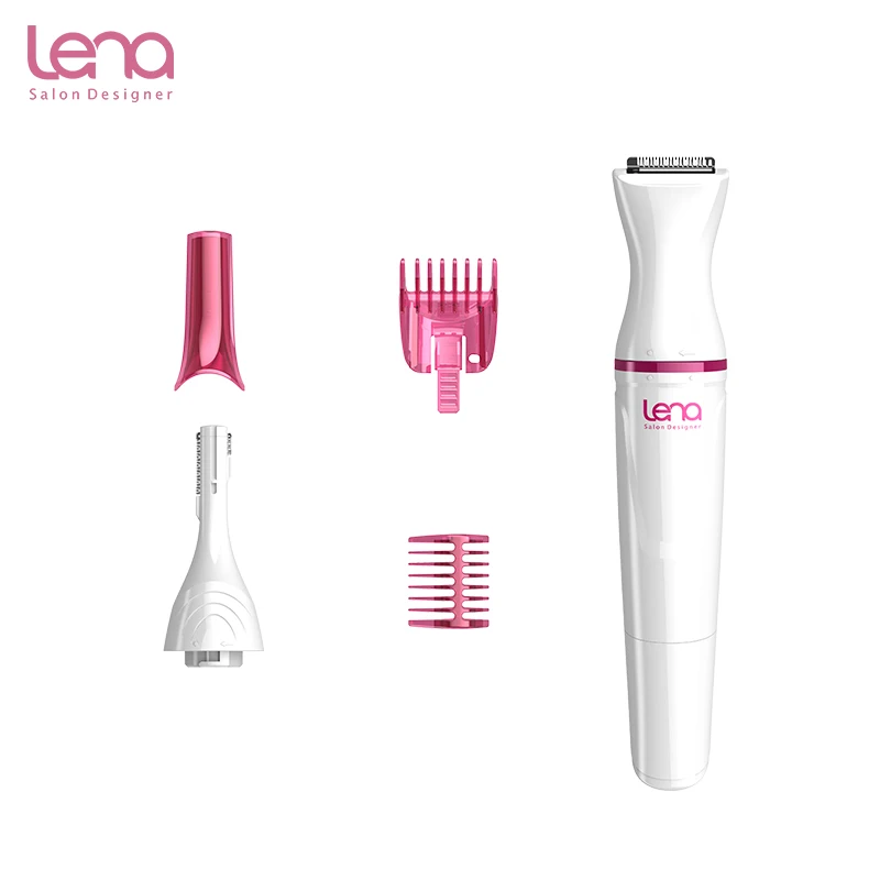

LENA LN-1100 5 in 1 Lady Shaver Eyebrow Trimmer Women Bikini Trimmer Multifunction Electic Facial Armpit Underarm Razor Styler