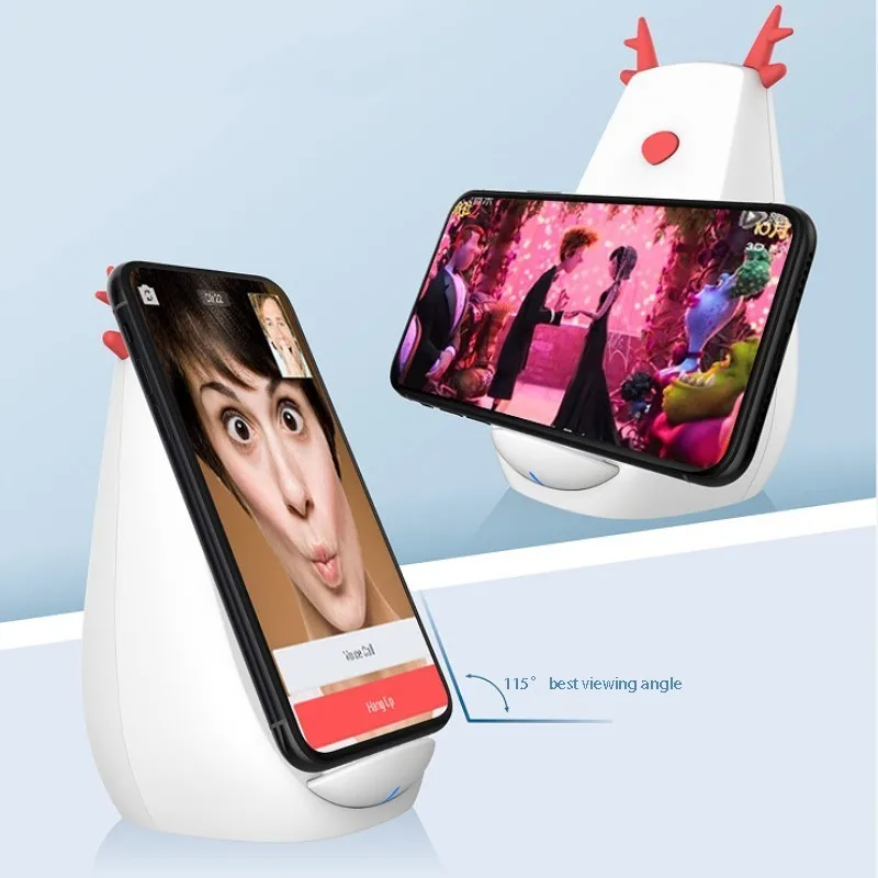 10 Вт быстро Qi Беспроводной Зарядное устройство для samsung S10e S8 Примечание 8 мини