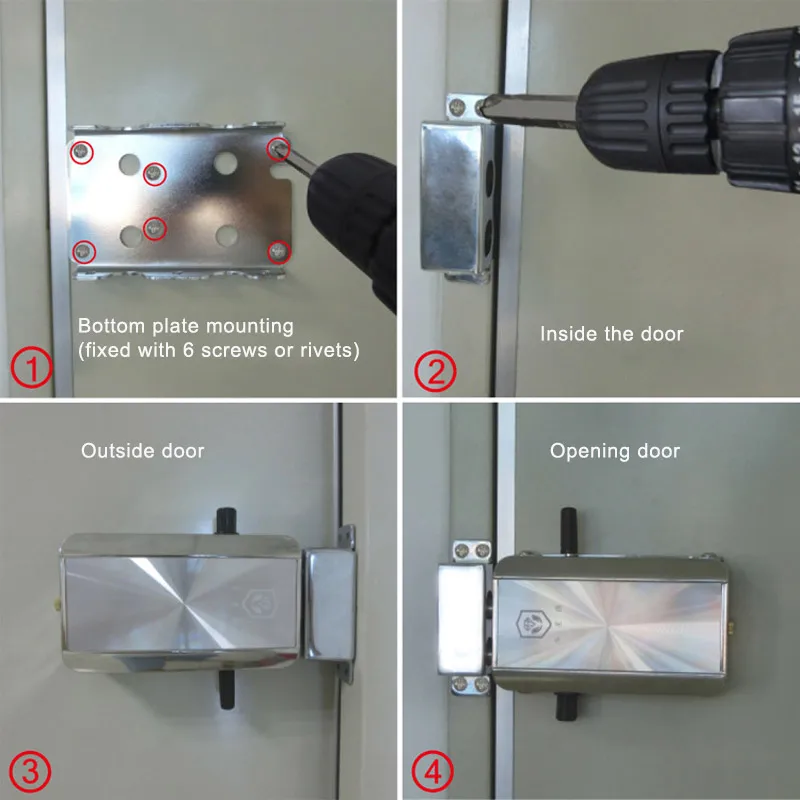 

Wireless Remote Control Door Lock Anti-theft Lock Automatically Intelligence Household TLR Shop