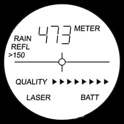 TAC VECTOR OPTICS охотничий 8x30 лазерный дальномер монокулярный сканер 1200 м w/ Rain REFL &gt150