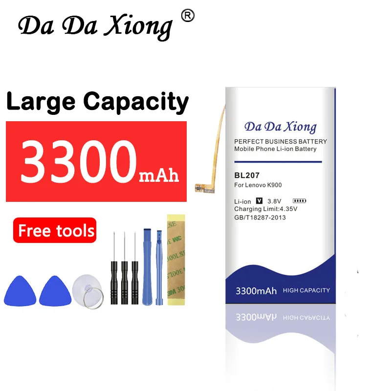

Da Da Xiong 3300mAh BL207 Battery for Lenovo K900 Replacement mobile phone Battery
