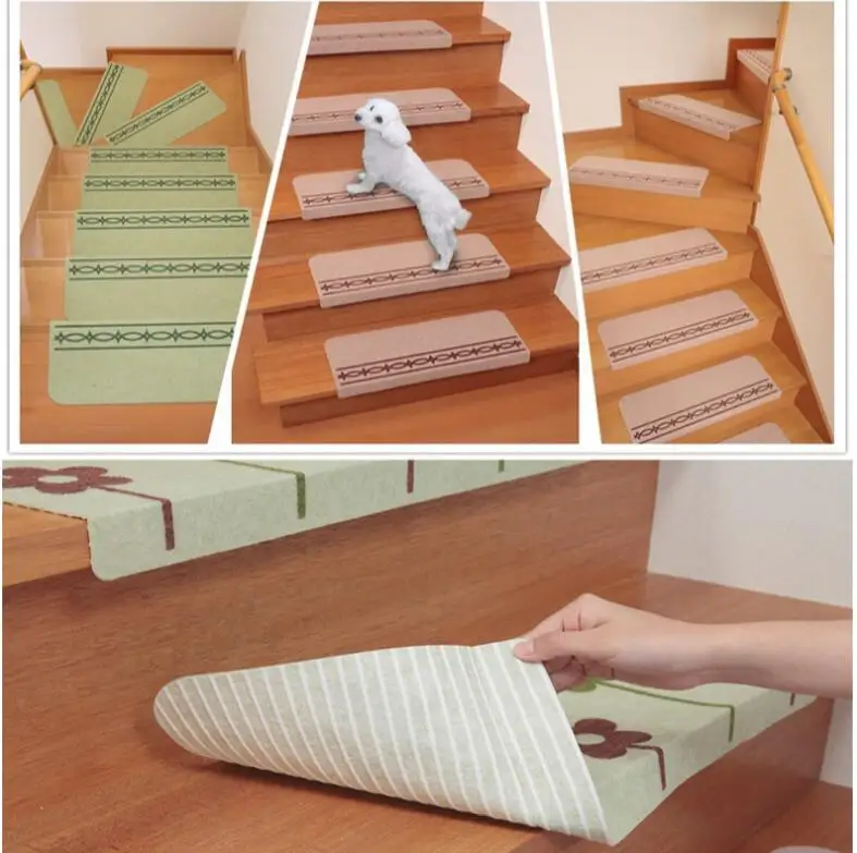 5 шт. самоклеящиеся коврики для детской лестницы|carpet stair mats|stair matsstair carpet |