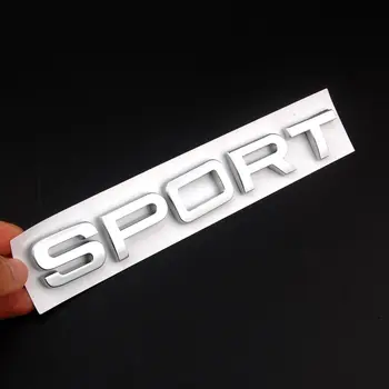 

3D Car Rear Chrome Silver SPORT Badge Emblem Sticker Decal for GS RS 250 Car Styling Auto Accessories Car Stickers Covers