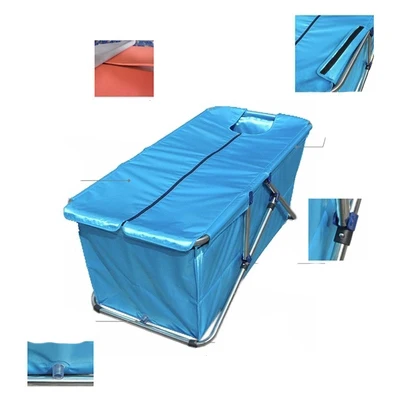  Folding Portable Bathtub Inflatable Padded Bathtub For Adult Foldable Bath Tub Children's Safety Ba