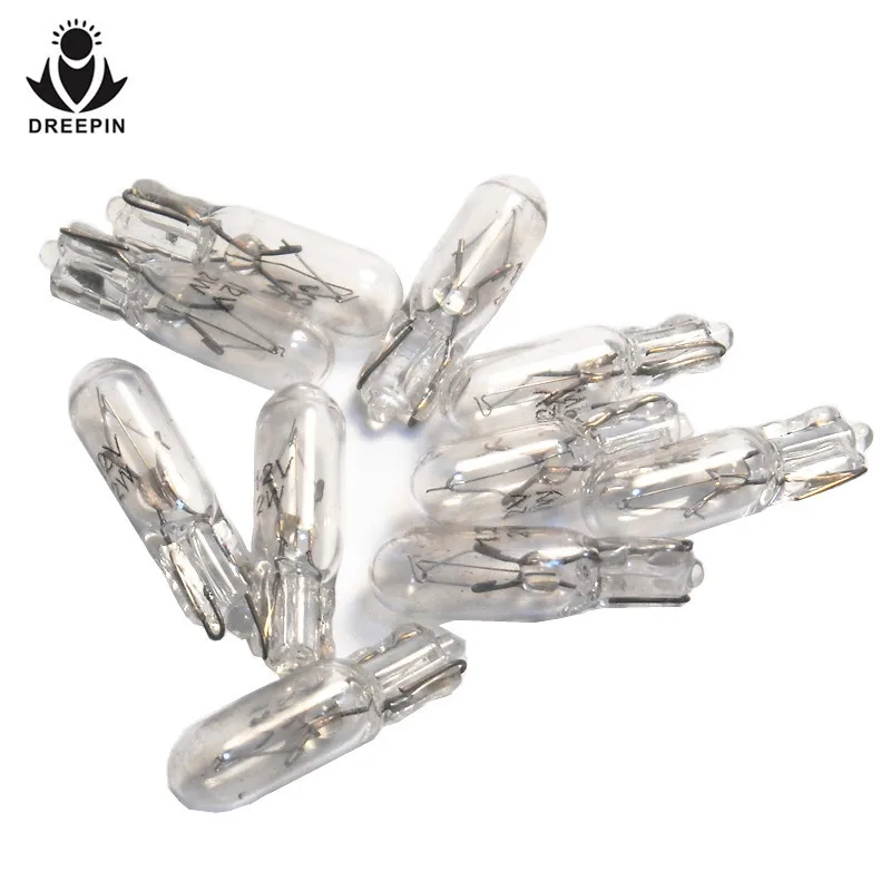 DREEPIN W2W T5 12V 1.2W clear/blue/amber car interior bulb instrument