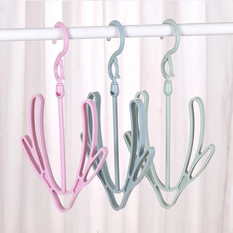 

Creative windproof double hook balcony drying shoe rack multi-function hanging shoes hanging shoe rack hook drying shoes shelf