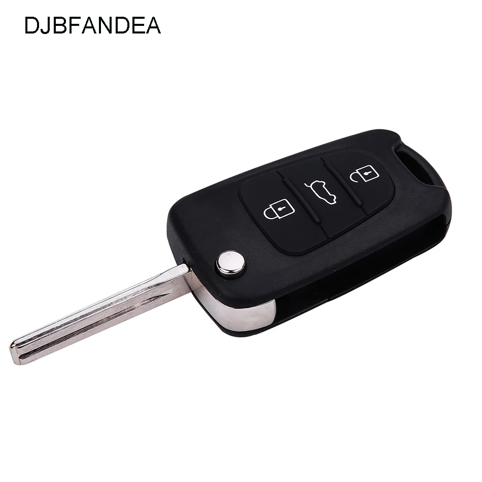 Откидной ключ складной Автомобильный оболочка для Kia Sportage Picanto 3 rio k2 K5 Cerato Ceed Soul