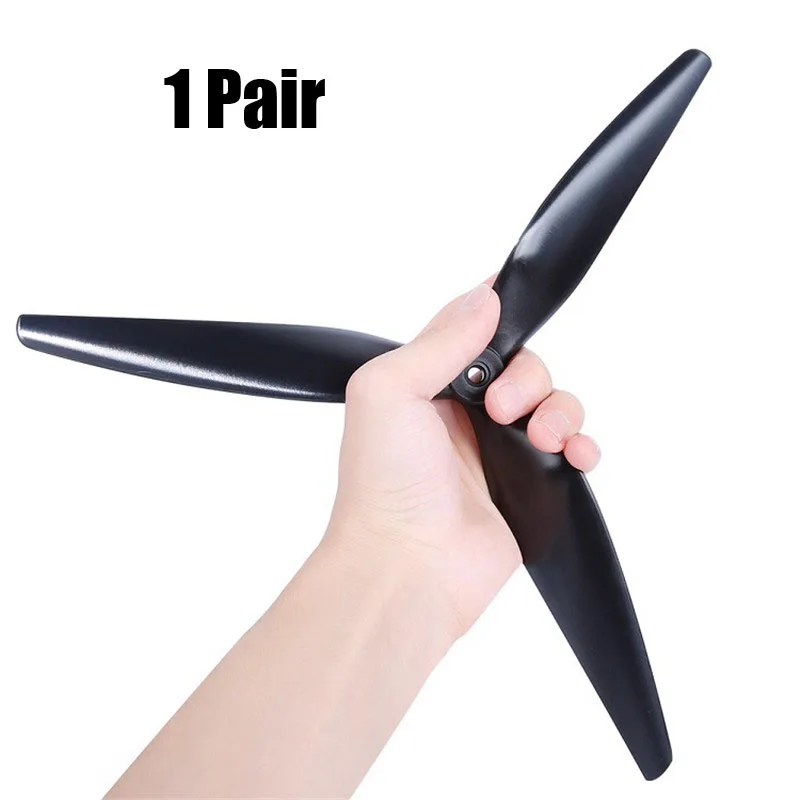 

1Pair HQ X-class Prop 10X5X3 10 Inch CW CCW Positive and Negative Propeller Reinforced Nylon Paddle for RC Drone Aircraft DIY