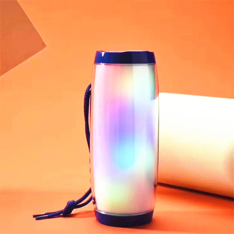 Waterproof Bluetooth Wireless Speaker led Light sport loudspeaker music column With TF mp3 player for phone huawei lordzmix (23)