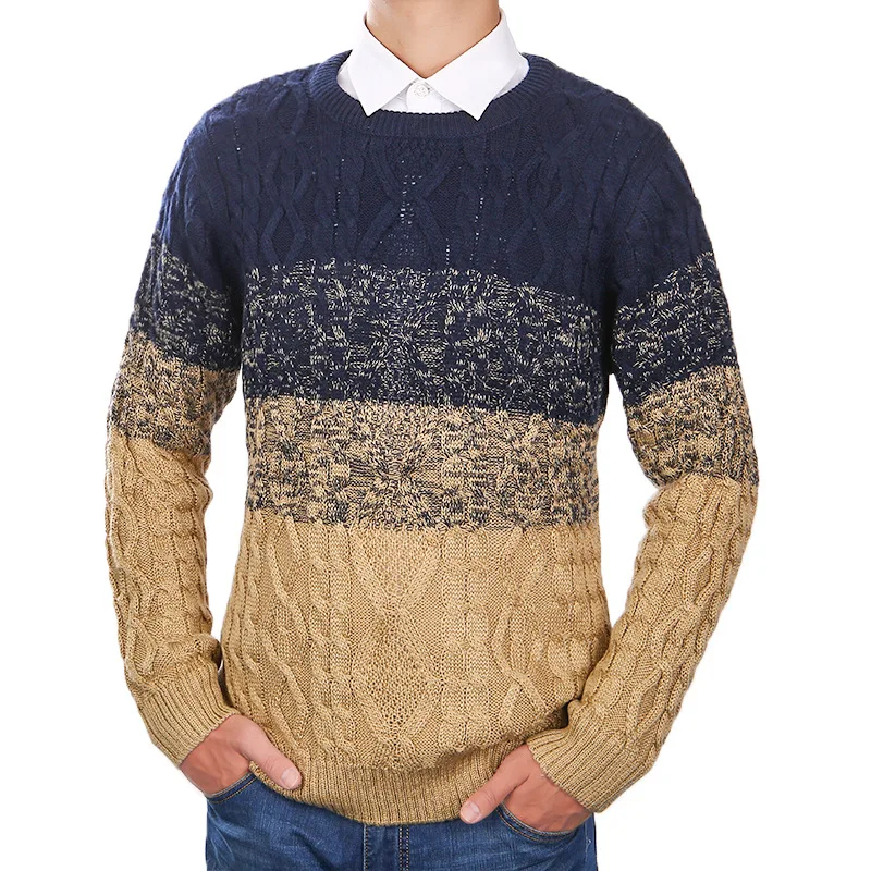 Aliexpress.com : Buy Men's new sweater color knit sweater