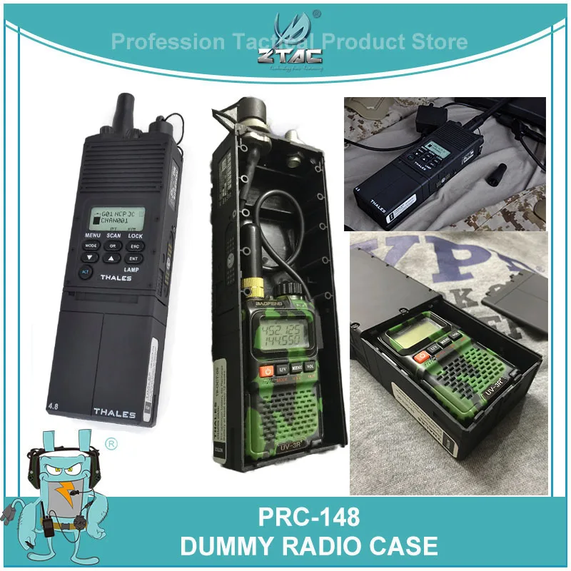 Z-tático Mbit Prc-148 Multiband Inter Intra Equipe Manequim Softair Rádio Talkie Walkie Case Mbitr Z022 Cosplay Paintball uv an –