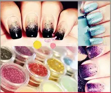 High-temperature laser glitter nail supplies tools accessories sequined glitter nail Glitter Nail art tools 11