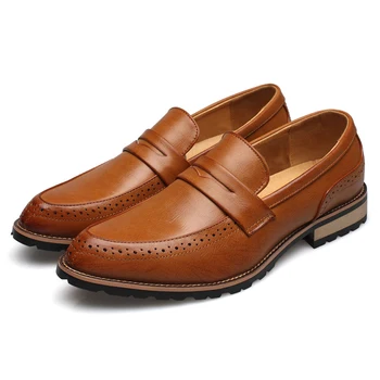 

Men Designer Shoes Spring Leather Comfortable Fashion High Quality Brand Leather Shoes #MPX8116166