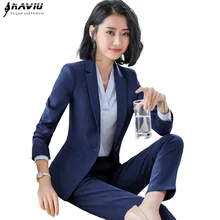 Новое поступление, комплект из двух предметов, брючные костюмы, Зимняя мода, строгие облегающие блейзеры с длинным рукавом и брюки, офисная одежда размера плюс