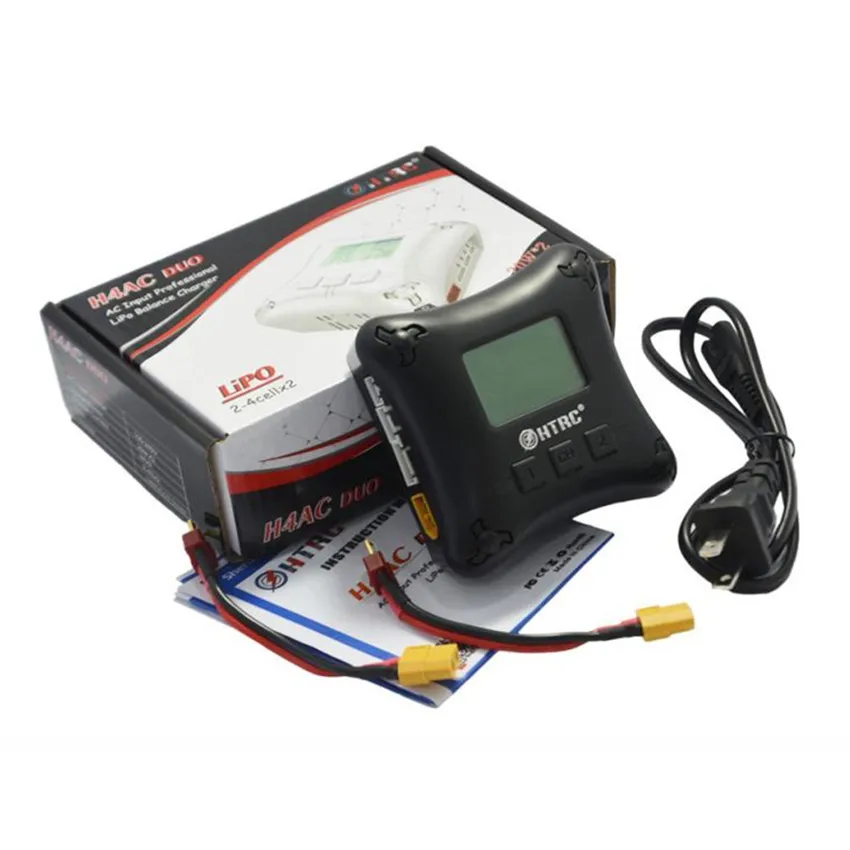 

TBS H4AC 20W mini multi-function battery charger with 2 independent output ports for charging 2 lithium battery at the same time