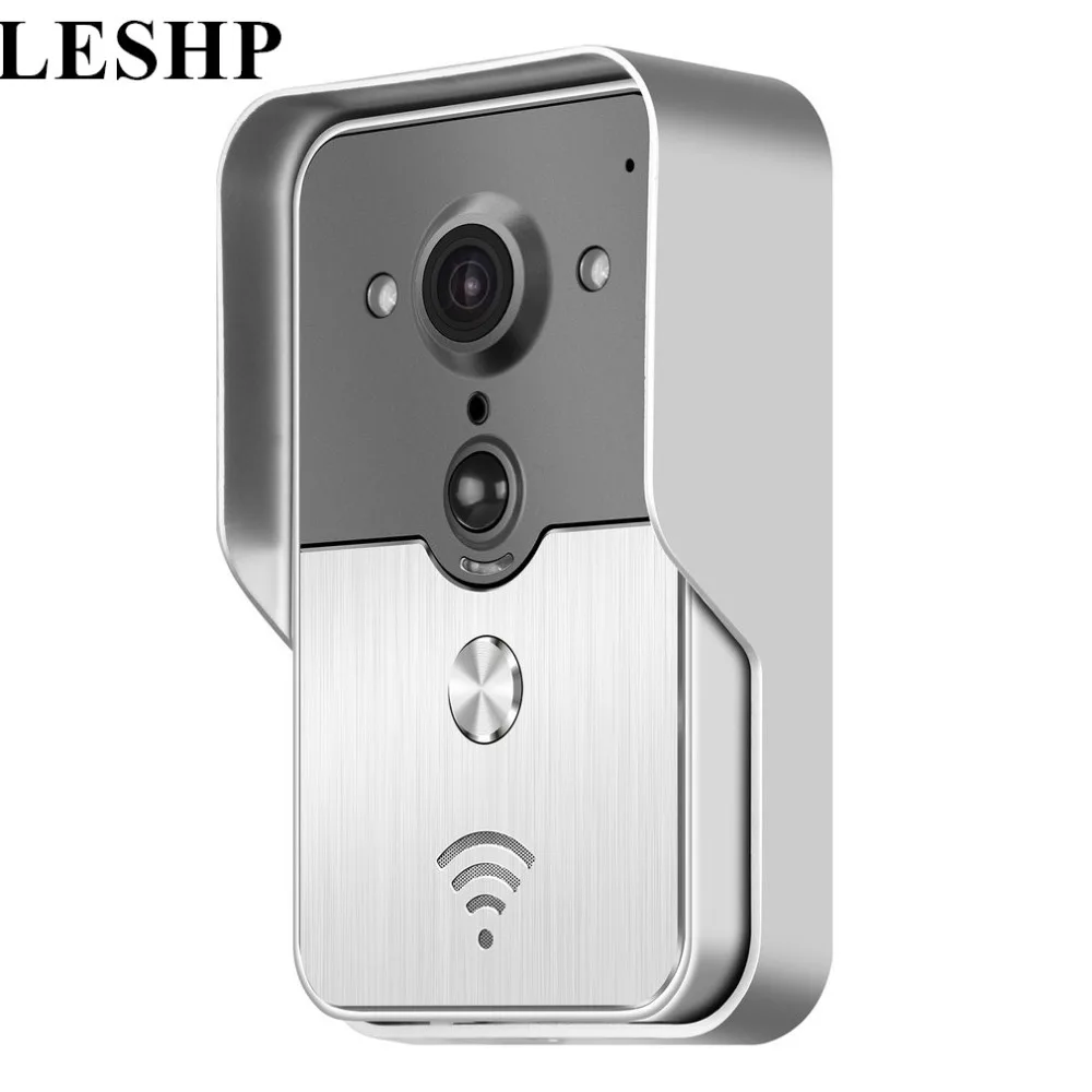 

LESHP Night Visual Intercom Door Bell Wireless Doorbell Camera Waterproof Smart Door Phone Ring Home Security 2-way Audio