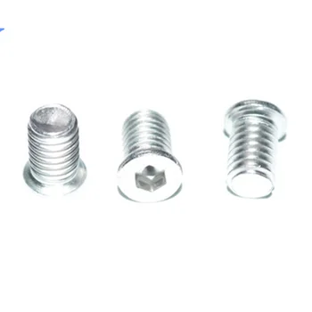 

20Pcs M4 M5 Stainless Steel small Flat countersunk head 5.5mm-6.3mm OD Allen inner hexagon Screws KM Thin screw 6mm-11mm L