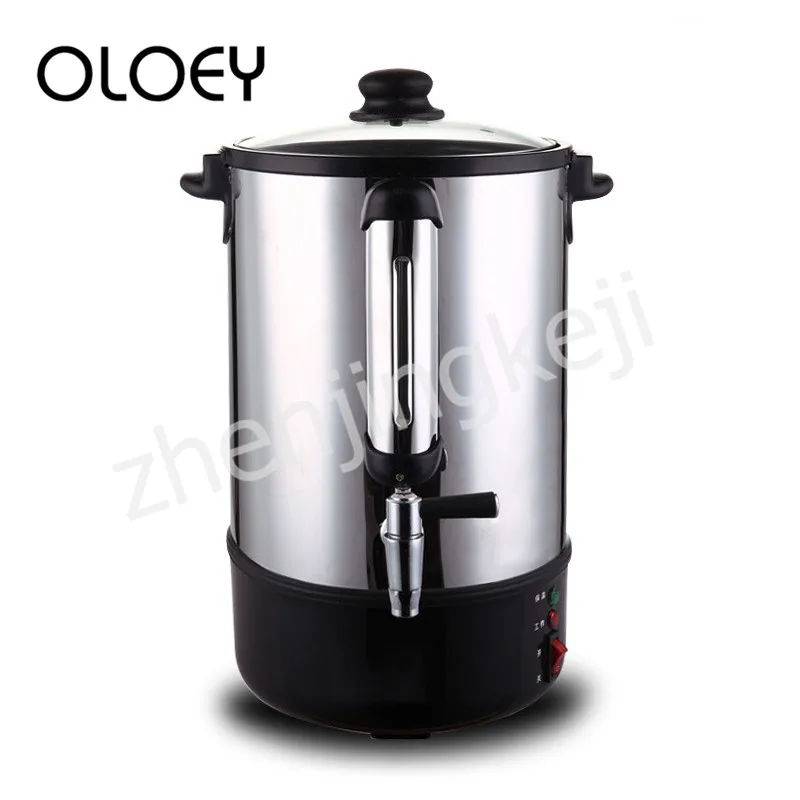 

Electric Water Heater Stainless Steel Double Layer Drinking Fountain 12L Small-scale High Capacity Desktop Single Heat Type