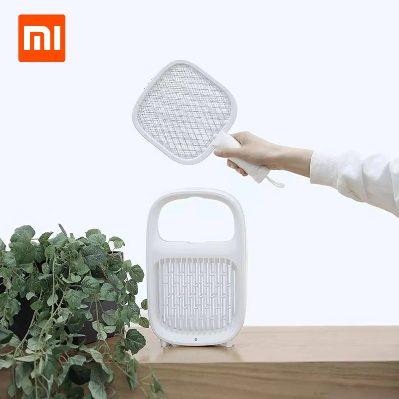 

Xiaomi Yeelight Electric Mosquito Swatter Layers Mesh Electric Handheld Mosquito Killer Insect Fly Bug Mosquito Swatter Killer