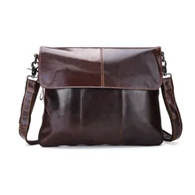 DALFR сумки на плечо натуральная кожа сумка 16 дюймов сумки через плечо Повседневная сумка-мессенджер кожаная сумка-тоут для ноутбука