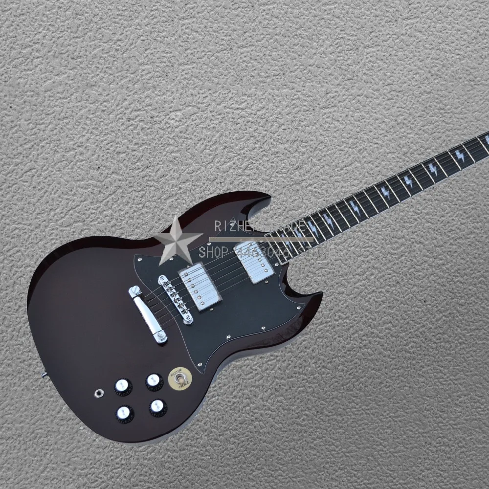 red 6 Strings custom body Electric Guitar Classic ...
