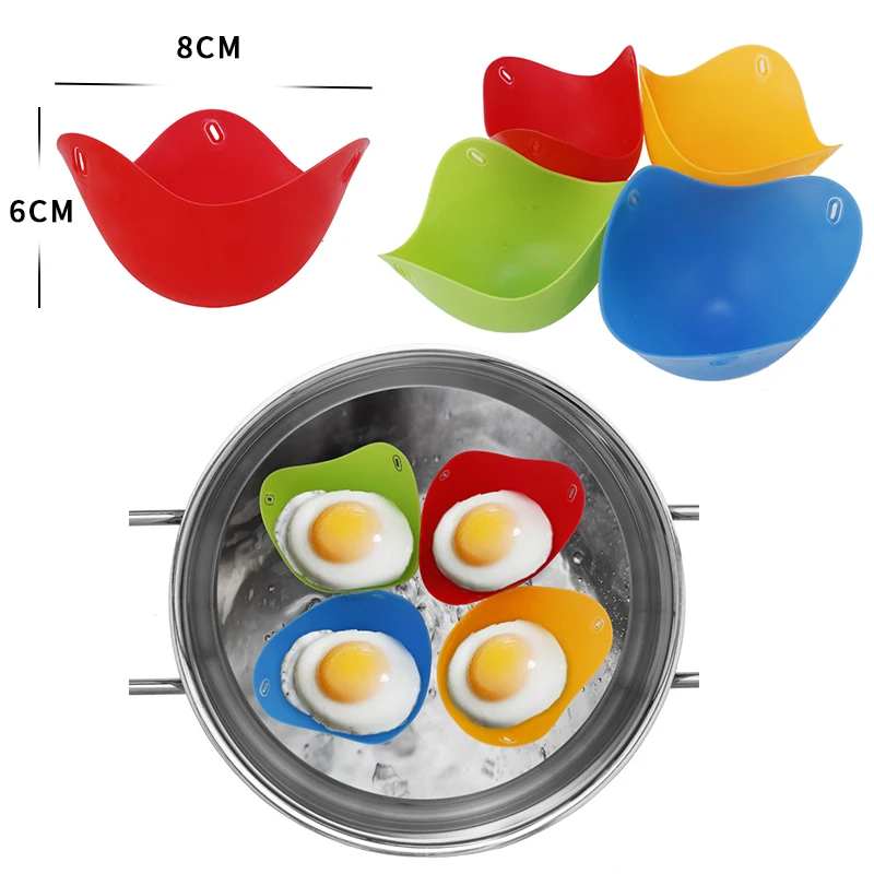 1 шт./лот, силиконовая форма миска для яиц-браконьеров, форма миска для яиц, котел, Cuit Oeuf Dur, кухонные инструменты для приготовления блинов
