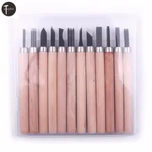 12 шт. SK5 Сталь Дровосек Scorper резьба по дереву ручная гравировка нож инструмент деревообрабатывающий гравер DIY долото резак инструменты