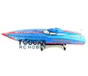G26IP1 ARTR Gasoline 26CC-Clutch Engine RC Racing Boat Deep-V Shaft Rudder Blue TH02719 6