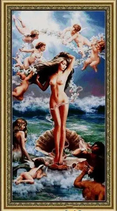 

Sexy Angel Vienna was born Needlework,People 14CT Counted For embroidery,DIY DMC Cross stitch kit,Art Cross-Stitching home decor