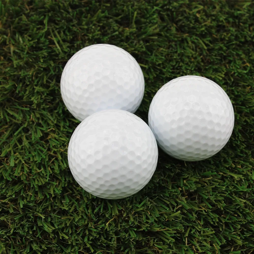 1pcs Two Layer plastic Golf pelotas Tournement Balls Training golf balle Balle De Golfin Golf