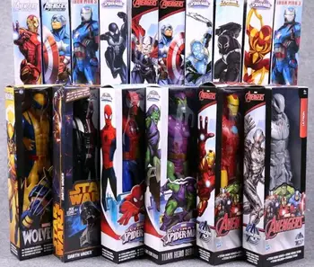

NEW Marvel 2020 The Avengers Spiderman Captain America PVC Action Figure Collectible Model for Kids Children's Toys