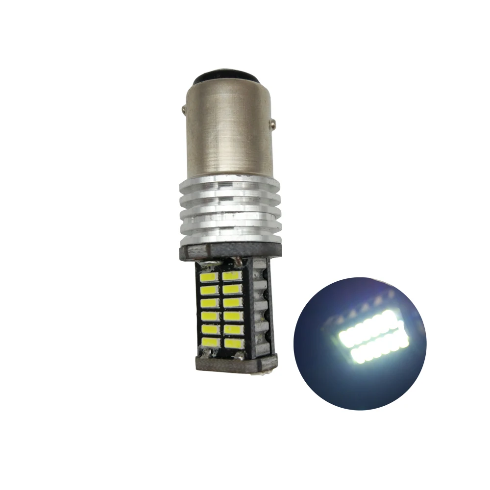 Авто светодиодный 1157 BAY15D BAZ15D BAW15D 4014 30 SMD белый 12 В P21/5 Вт P21/4 PR21/5 автомобильный