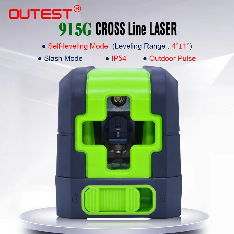 OUTEST Green Laser Level Self-Leveling 360 Horizontal Vertical Laser Beam 2/5/8/12 lines Laser Level 3D 360