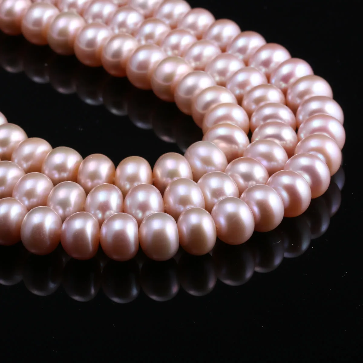 Natural Freshwater Pearls Beads High Quality 38 cm Punch Loose Beads