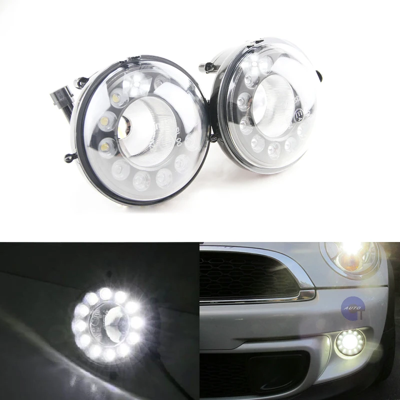 Brand New One Pair Led Daytime Running Light DRL Fog Lights For Bmw