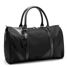 Мужская нейлоновая ручная сумка для деловой поездки переносная дорожная складная сумка на плечо большая емкость багажная сумка