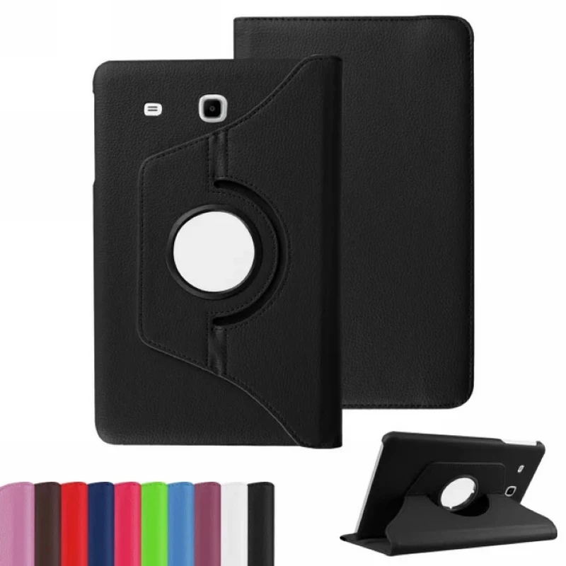 

For Samsung Galaxy Tab E 9.6 T560 T561 Flip Pu Leather Rotating Case Stand Cover