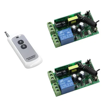

Learning Code Radio Remote Controller Switch Supply Power AC85V 110V 220V 250V Receivers Lamp/Led Control Switch 315MHz 433MHz