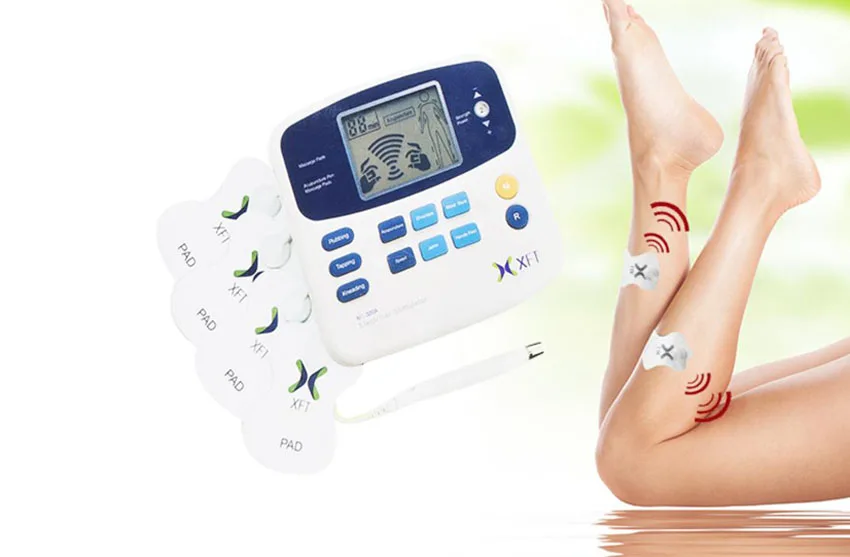 Xft 320 Body de la salud masajeador Dual Tens Цифровая терапия акупунктура массажер устройство для