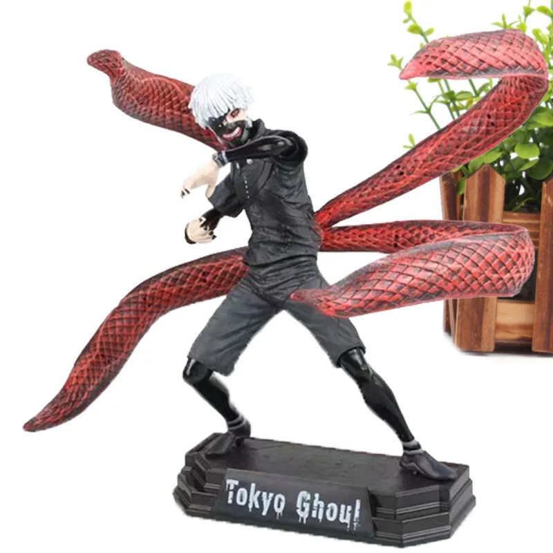 

Tokyo Ghouls Anime Ken Kaneki Half Rcss Moveable PVC Action Figure Model Collection Doll Toys Gift