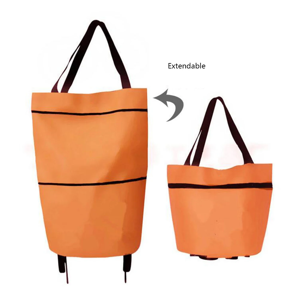 Portable Shopping Trolley Bag , Foldable Tote bag Shopping Cart