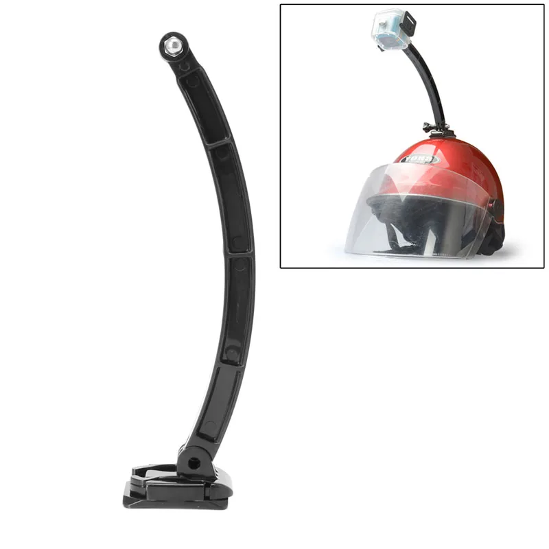 OOTDTY Long-lasting Motor Cross Arm Mount Helmet Extension For Gopro Hero 4 Accessories | Электроника
