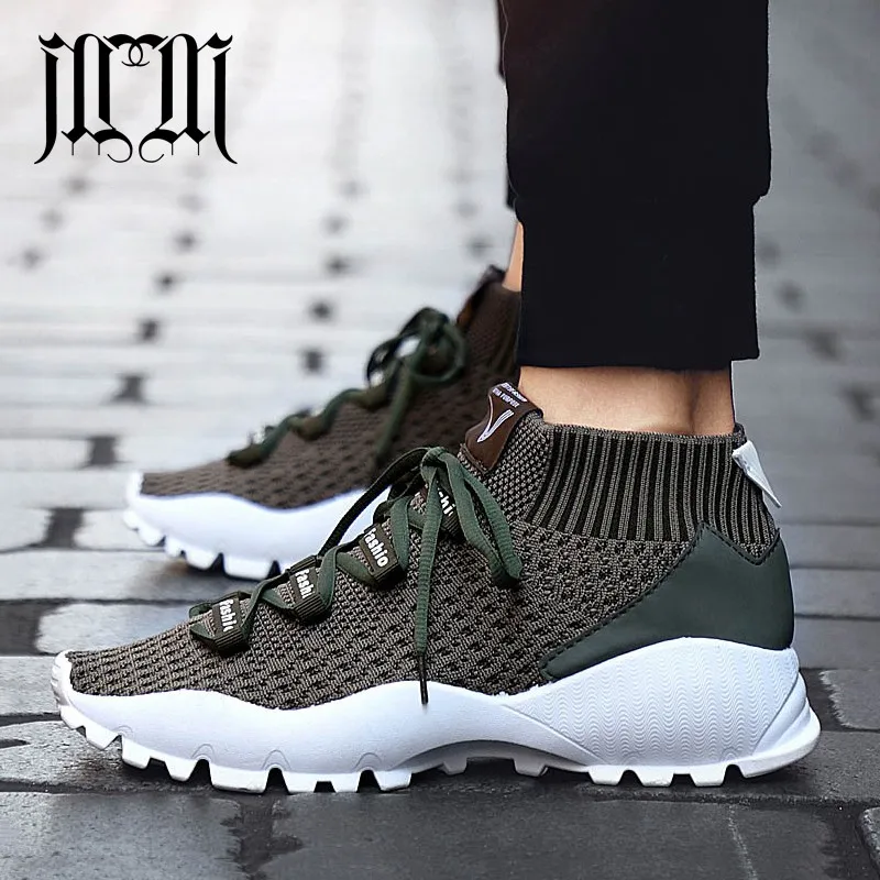 MumuEli New Dark Khaki Green Black 2018 High Top Quality Shoes Men Breathable Casual Designer Fashion Luxury Brand Sneakers KF01 MumuEli New Dark Khaki Green Black 2018 High Top Quality Shoes Men Breathable Casual Designer Fashion Luxury Brand Sneakers KF01
