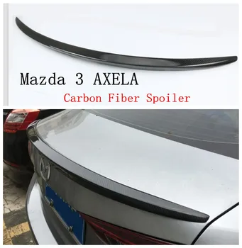 

Auto Carbon Fiber Spoiler For Mazda 3 AXELA 2014 2015 2016 2017 2018 Rear Wing Spoilers High Quality Car Accessories