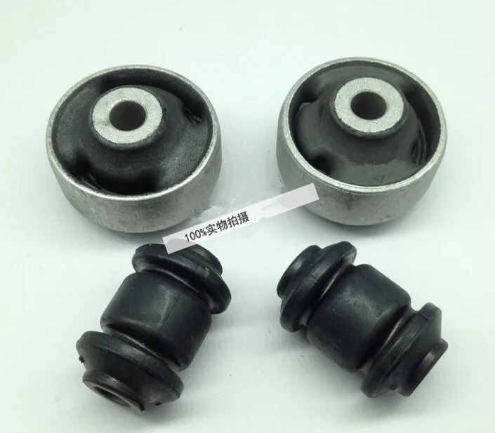 

4Pcs Kit Front Rear Rubber Bracket Control Arm Bushings For VW Beetle Polo Bora Jetta Golf 4 A3 S3 TT Fabia Leon 1J0 407 181