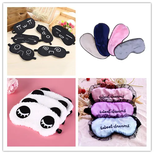 1Pc 3D Sleeping Lace Eye Fashion Sleeping Eye Mask Blindfold Travel Portable Rest Patch Blinder Shade Nap Eyepatch