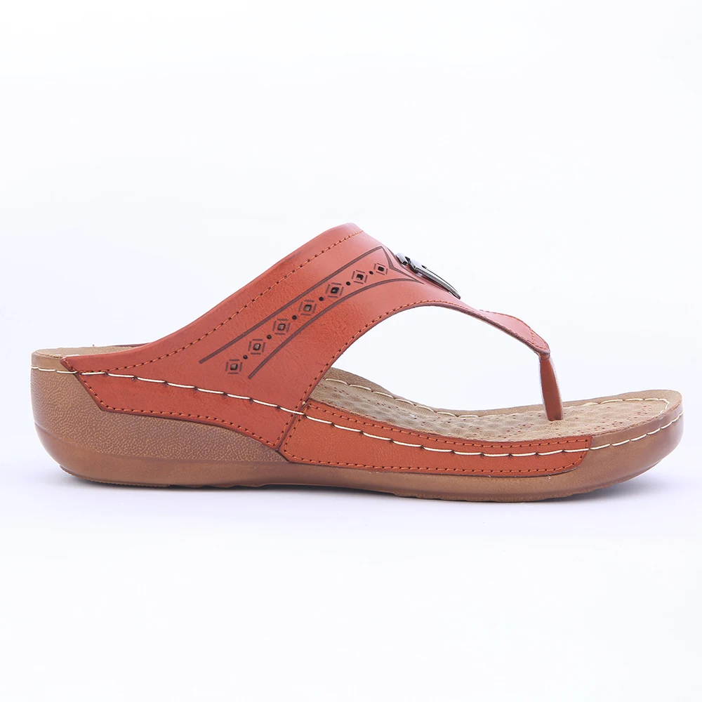 HEYIYI Women Shoes Wedges Slipper Platform Comfortble Flip-flops Summer Casual Rome Newest Soft Lightweight Mama Ethnic Shoes Women's Shoes