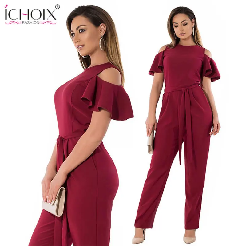plus size maroon jumpsuit